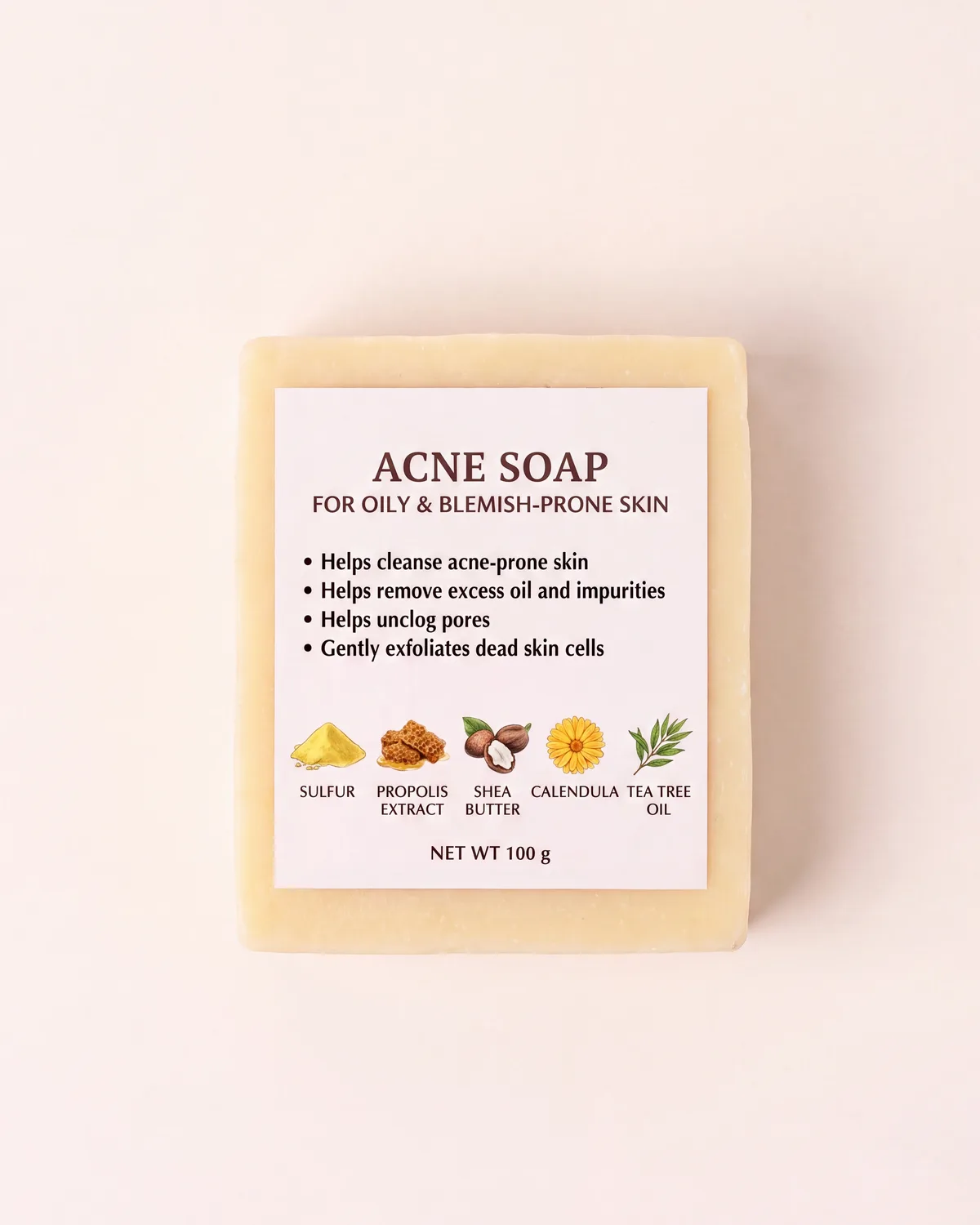 Maya Acne Soap bar — view 1