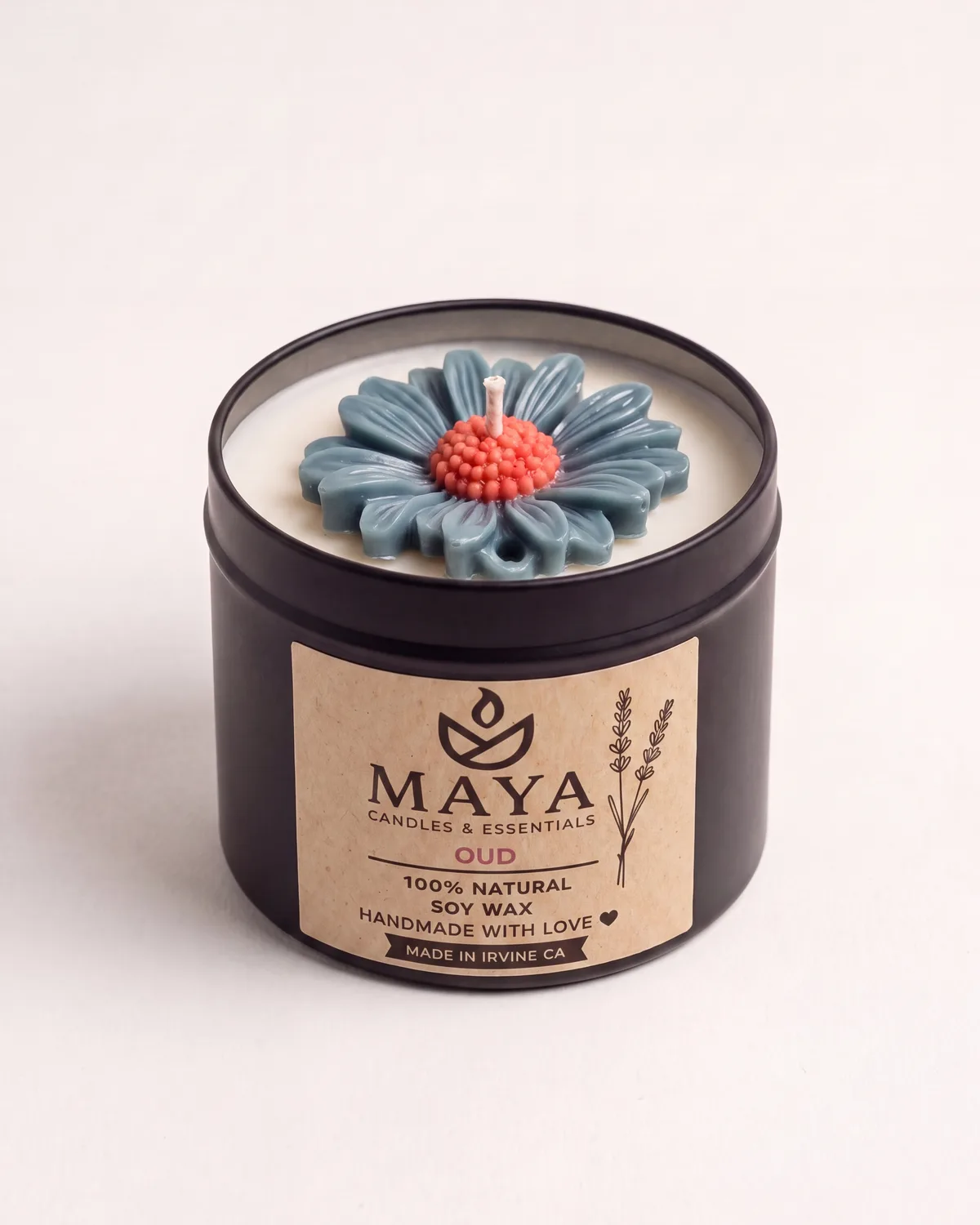 Maya Oud soy candle